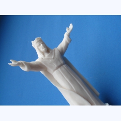 Figurka Chrystusa Króla z alabastru 16 cm / koniec dostaw